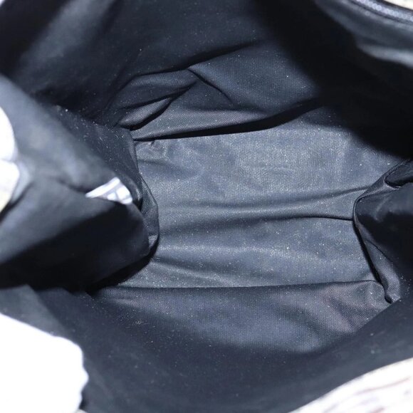 BURBERRY Nova Check Hand Bag Nylon Yellow Auth ti2489 - Picture 11 of 16